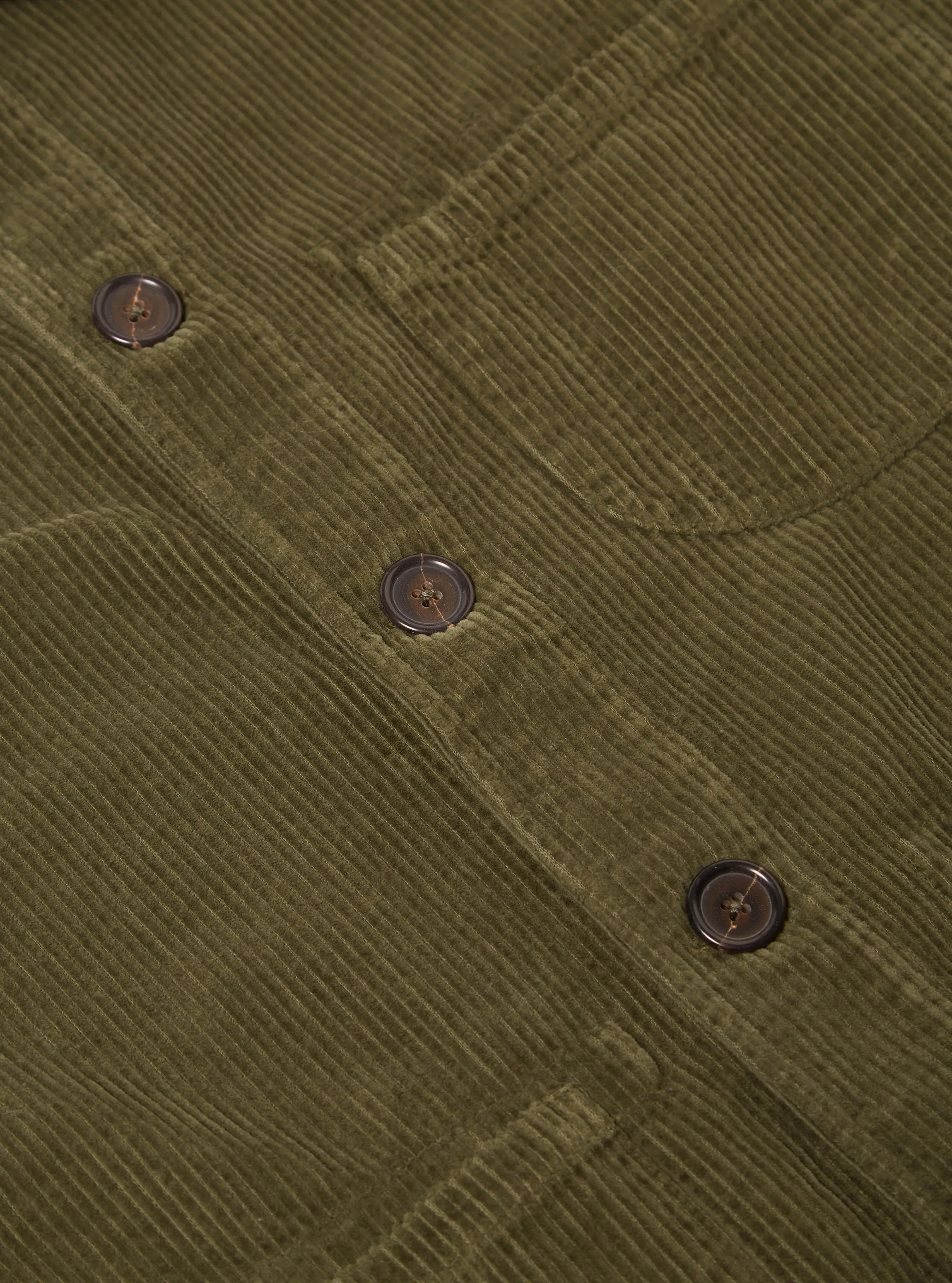 Universal Works Field Jacket in Olive 6 Wale Corduroy sold by Universal Works product image thumbnail 4