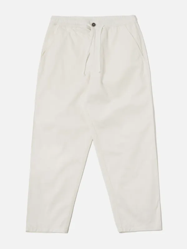 Universal Works Hi Water Trouser in Ecru Twill sold by Universal Works