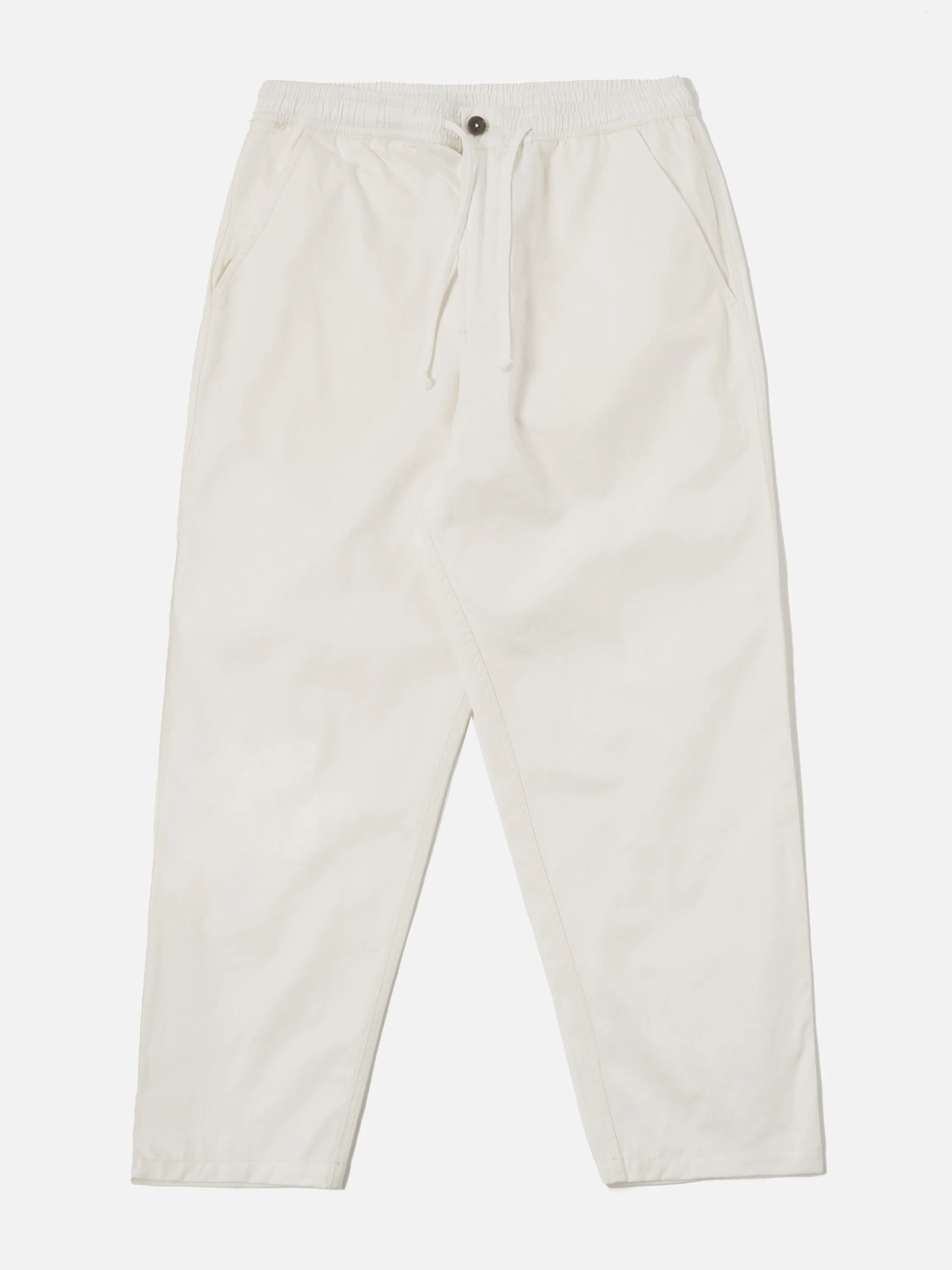 Universal Works Hi Water Trouser in Ecru Twill sold by Universal Works