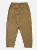 Universal Works Pleated Track Pant in Khaki Broad Cloth sold by Universal Works