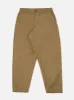 Universal Works Pleated Track Pant in Khaki Broad Cloth sold by Universal Works