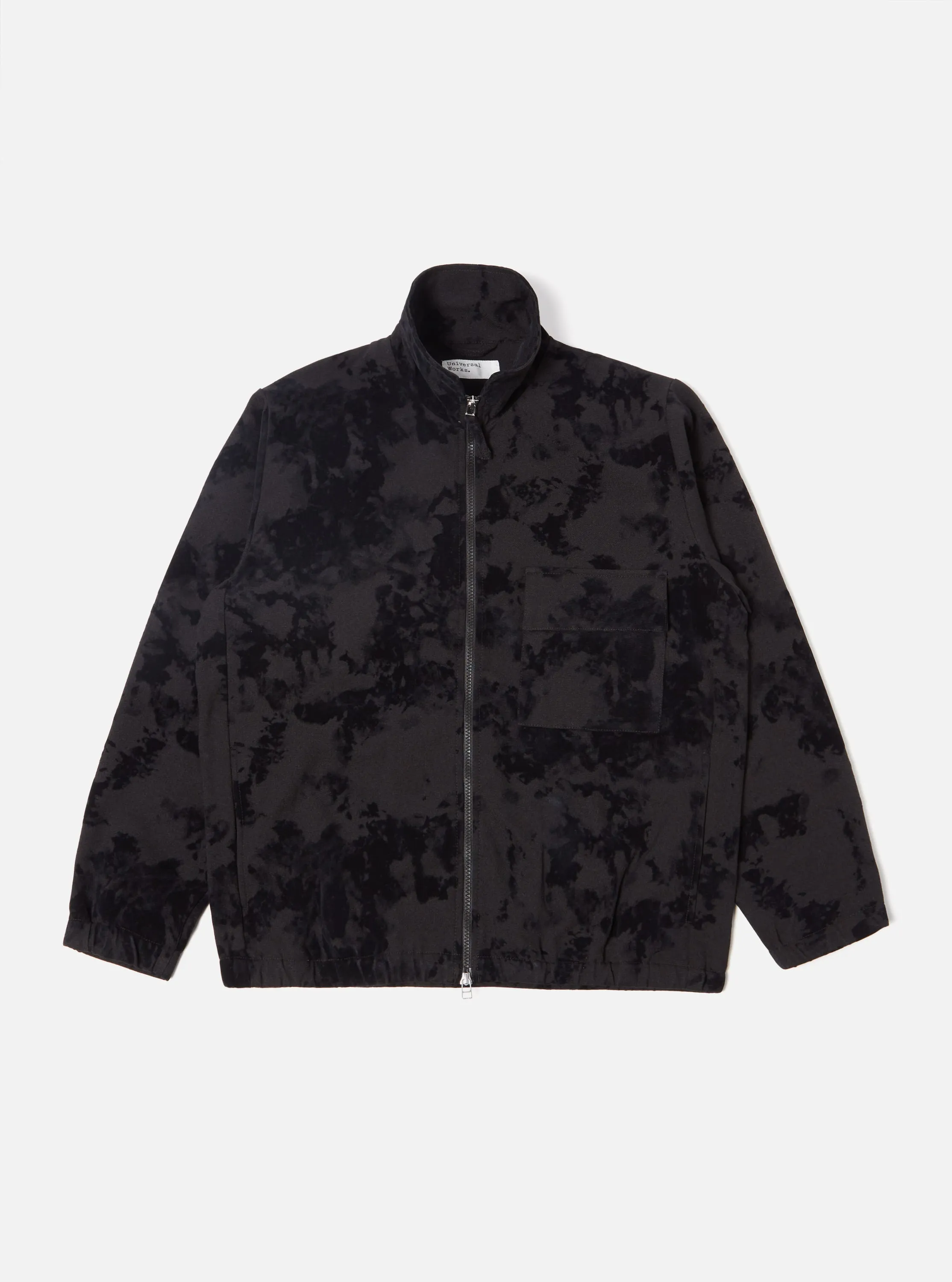 Universal Works K Track Top in Black Japanese Flock Camo sold by Universal Works product image thumbnail 3