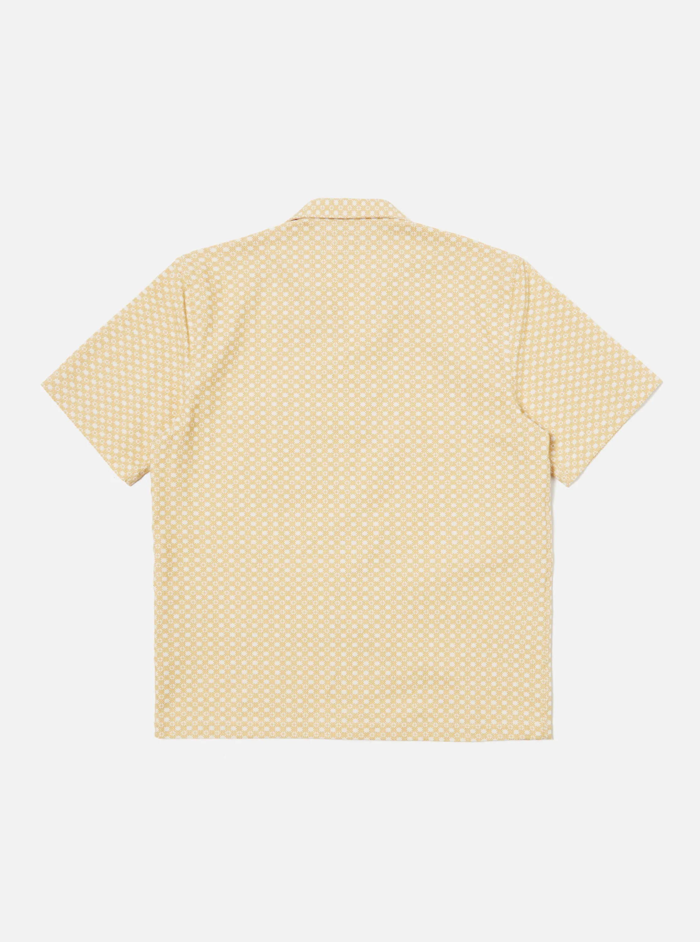 Universal Works Road Shirt in Yellow Tile 3 Cotton sold by Universal Works product image thumbnail 3