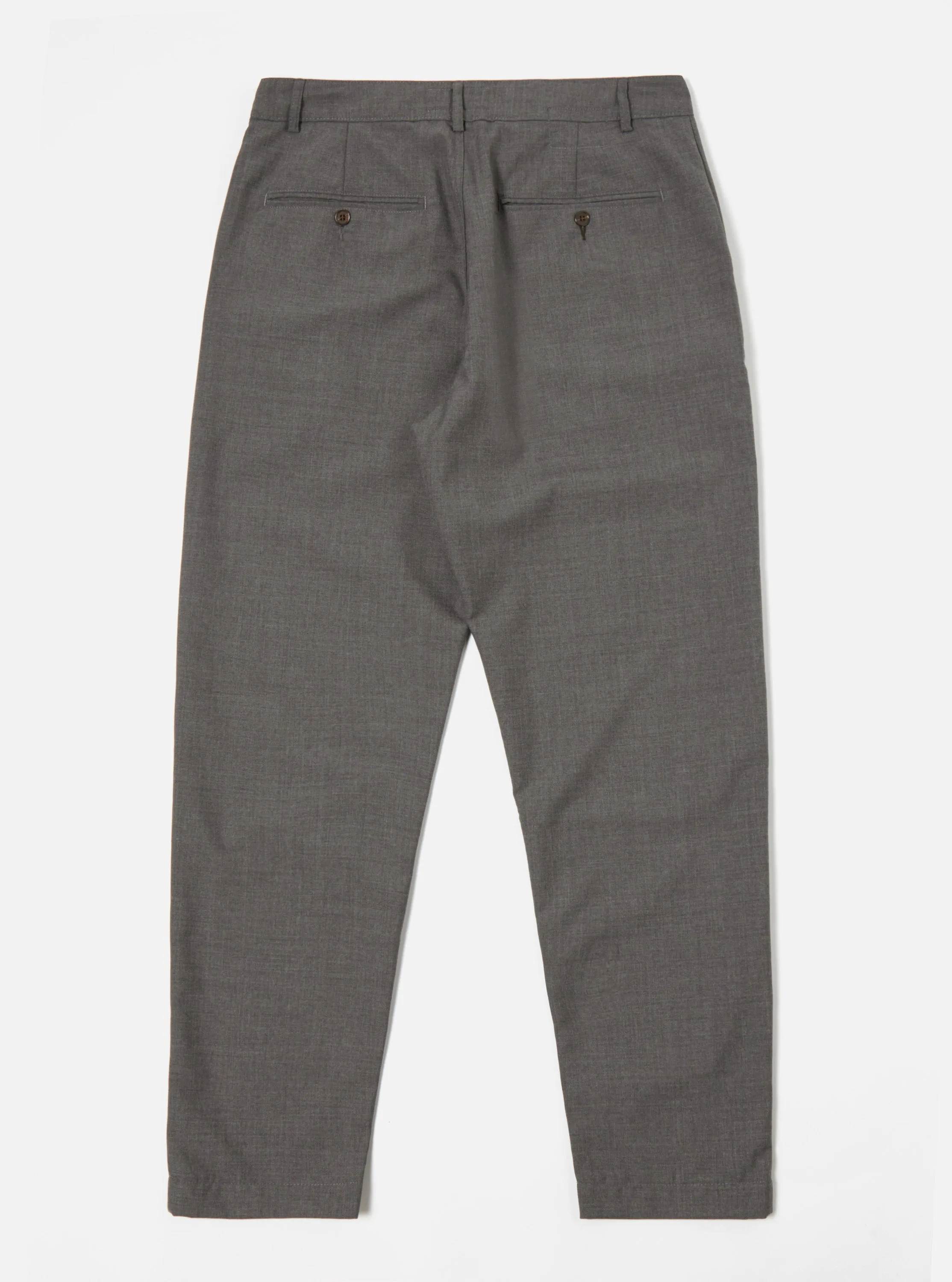 Universal Works Military Chino in Grey Marl Tropical Suiting sold by Universal Works product image thumbnail 3