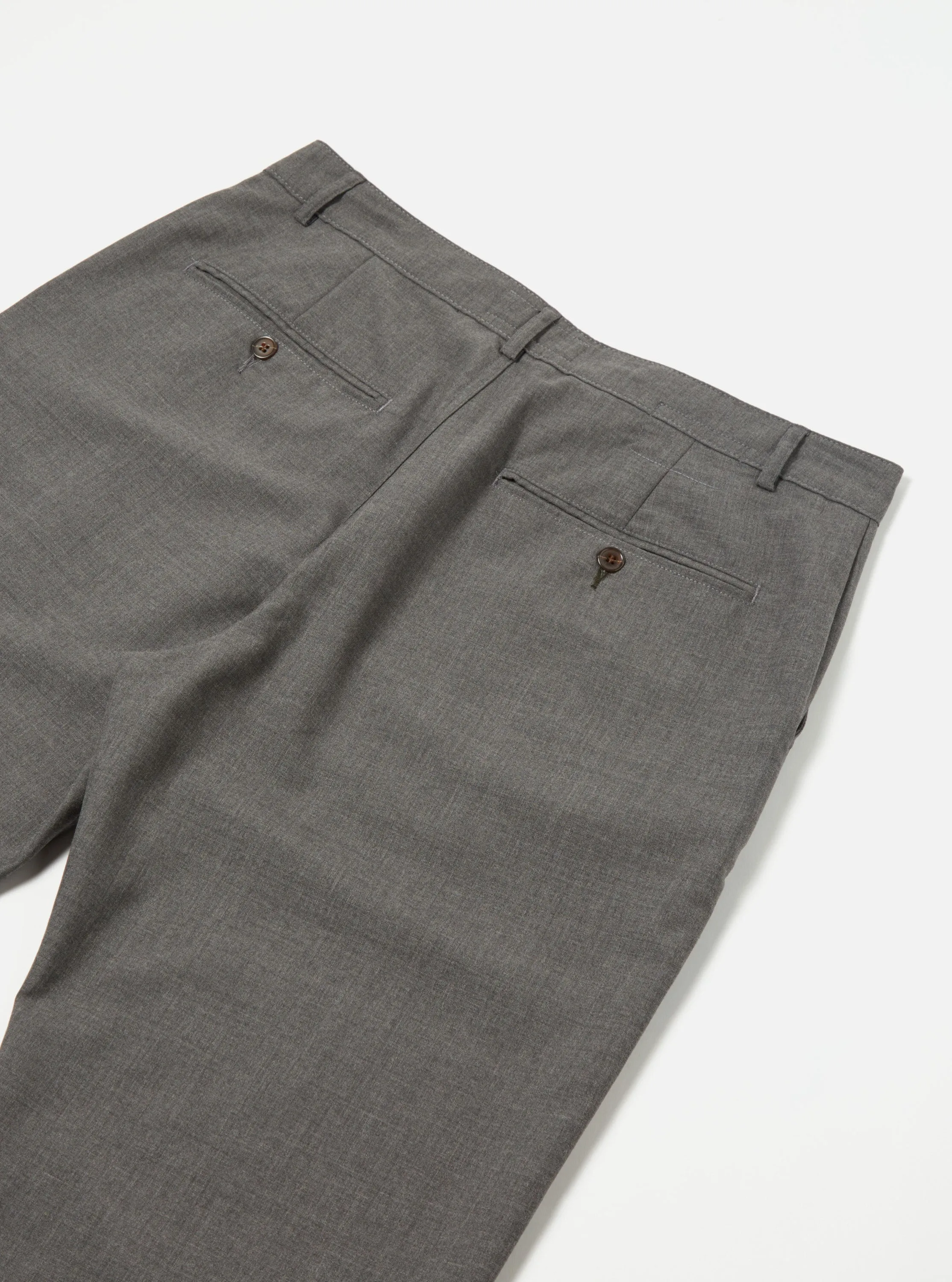 Universal Works Military Chino in Grey Marl Tropical Suiting sold by Universal Works product image thumbnail 5