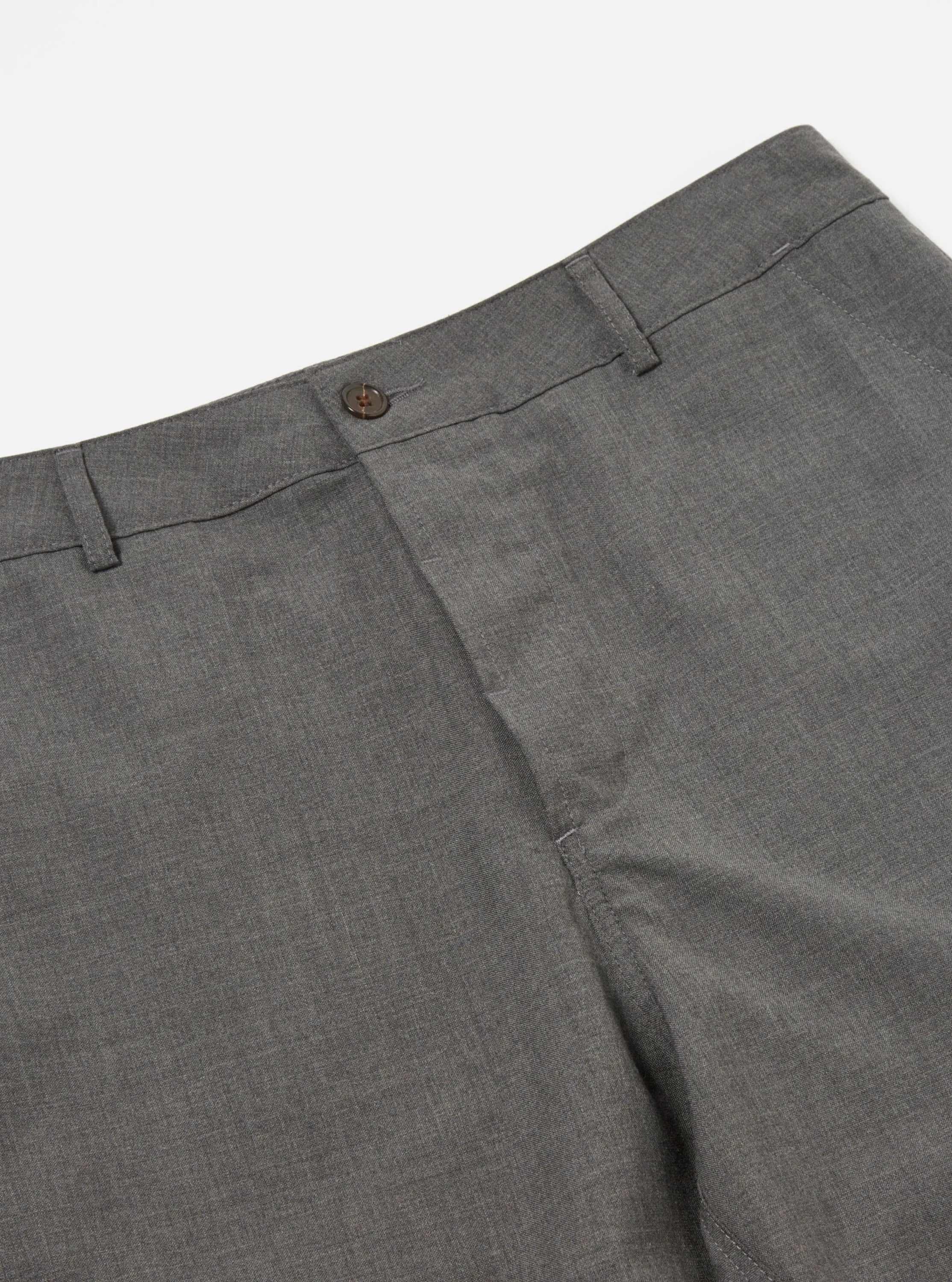 Universal Works Military Chino in Grey Marl Tropical Suiting sold by Universal Works product image thumbnail 4