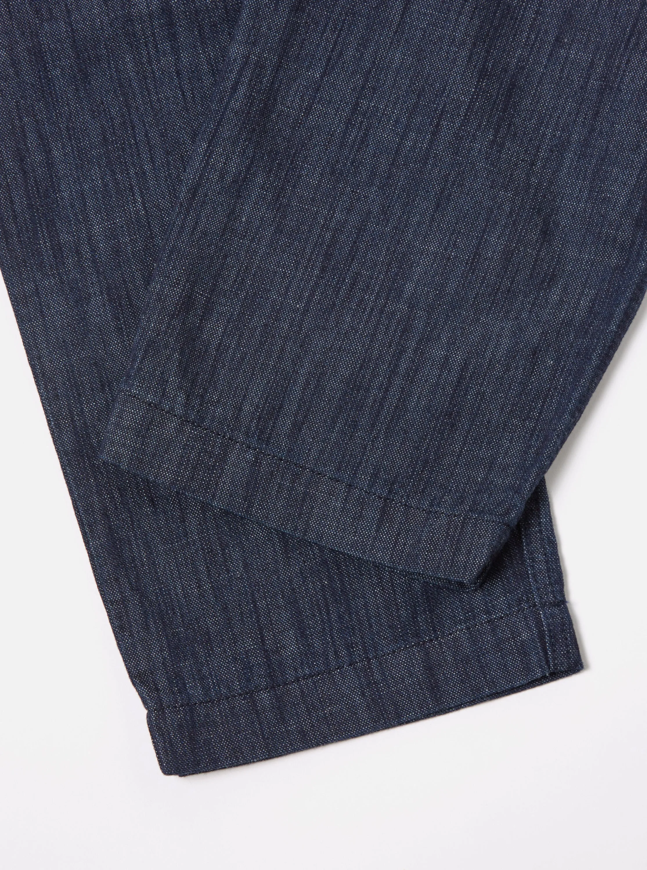 Universal Works Military Chino in Indigo Atlantic Denim sold by Universal Works product image thumbnail 5