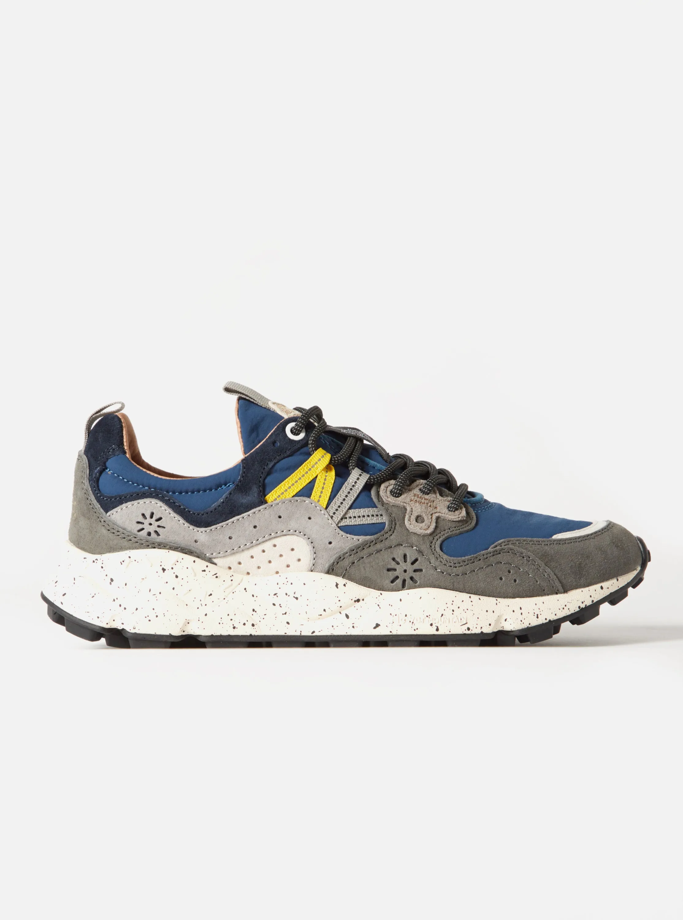 Flower Mountain Grey/Navy Suede/Nylon Yamano 3 Man sold by Universal Works