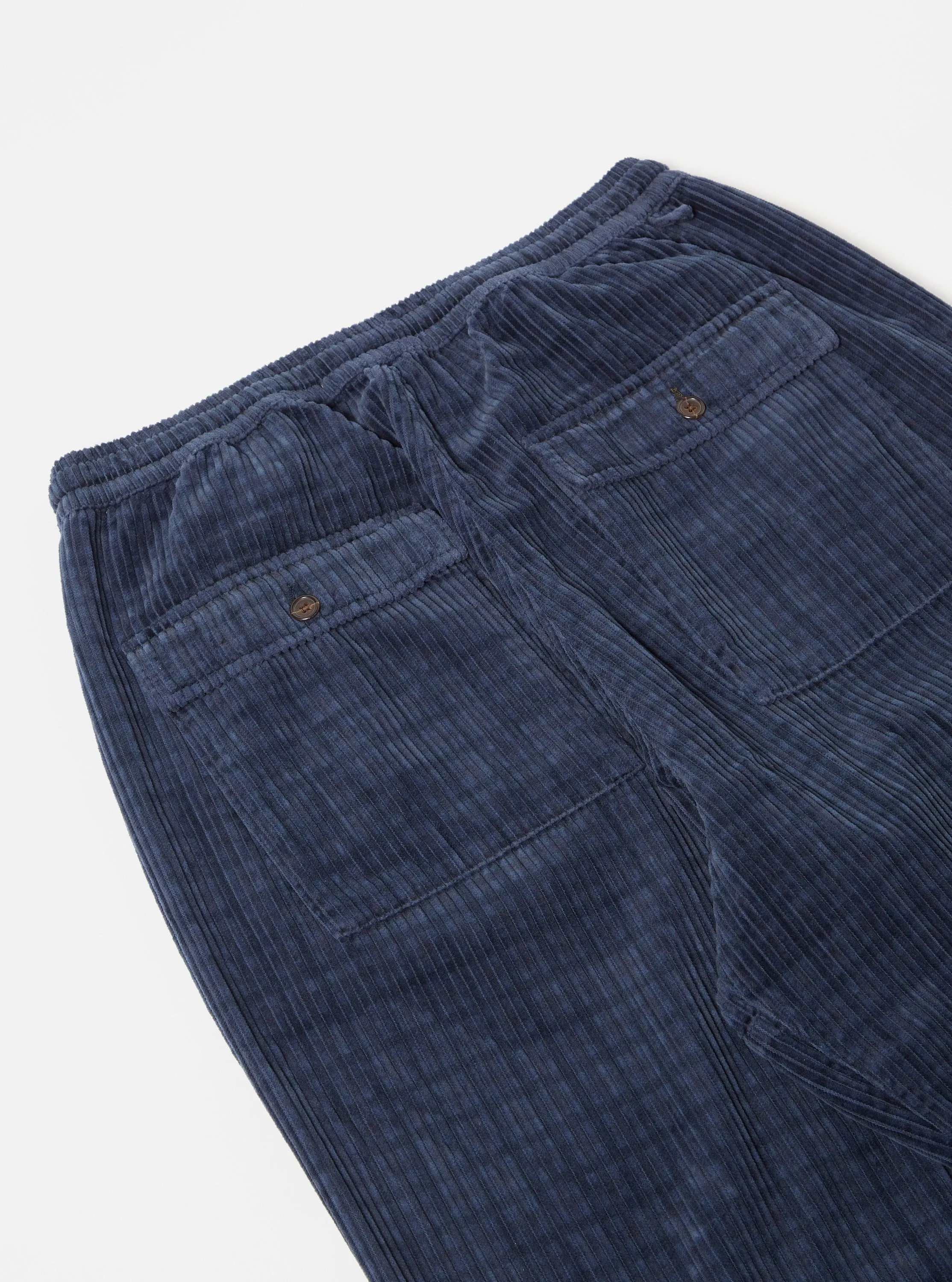 Universal Works Braga Pant in Navy Houndstooth Cord sold by Universal Works product image thumbnail 4