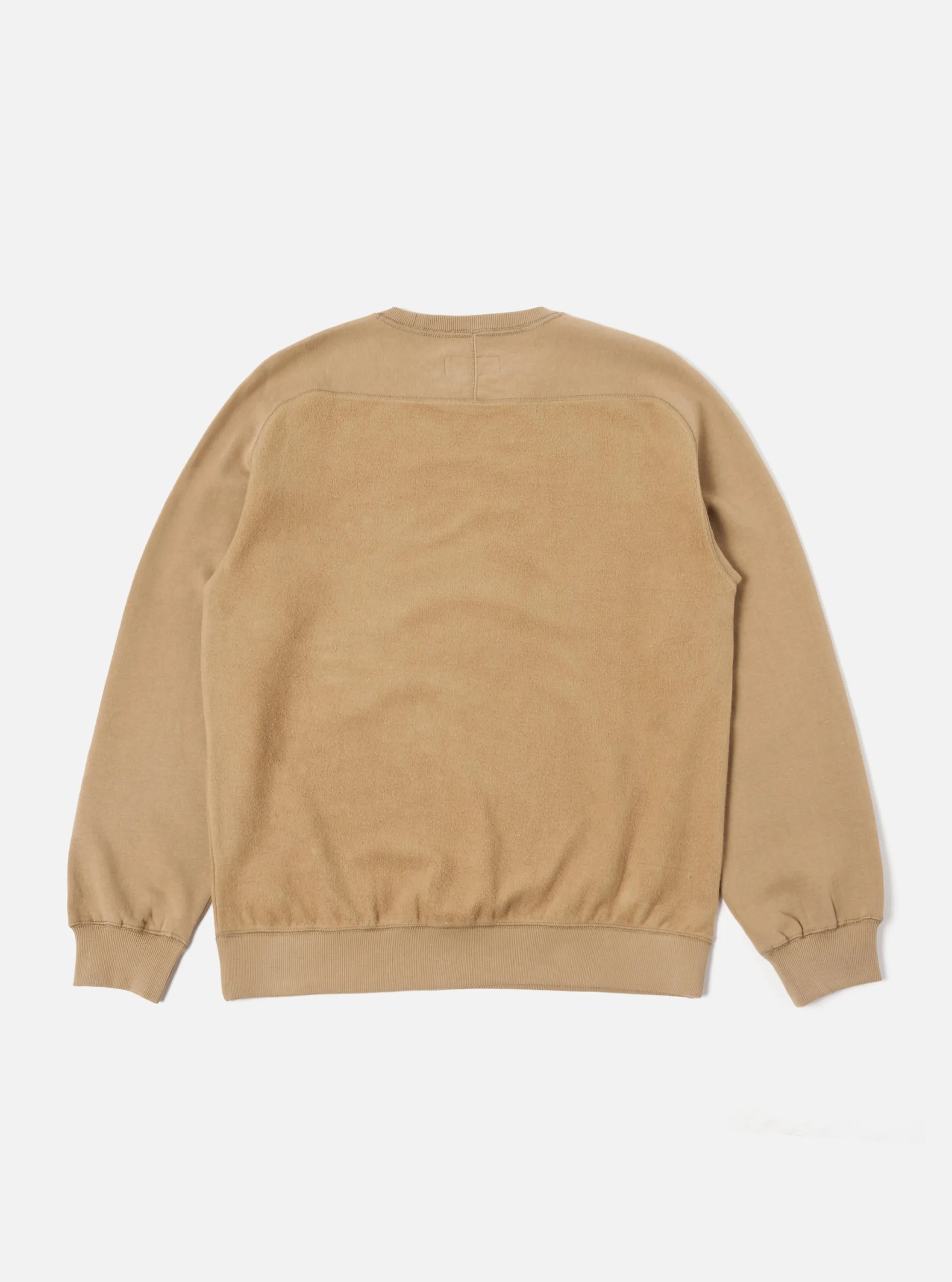 Universal Works Sweatshirt in Sand Brush Back Sweat sold by Universal Works product image thumbnail 2