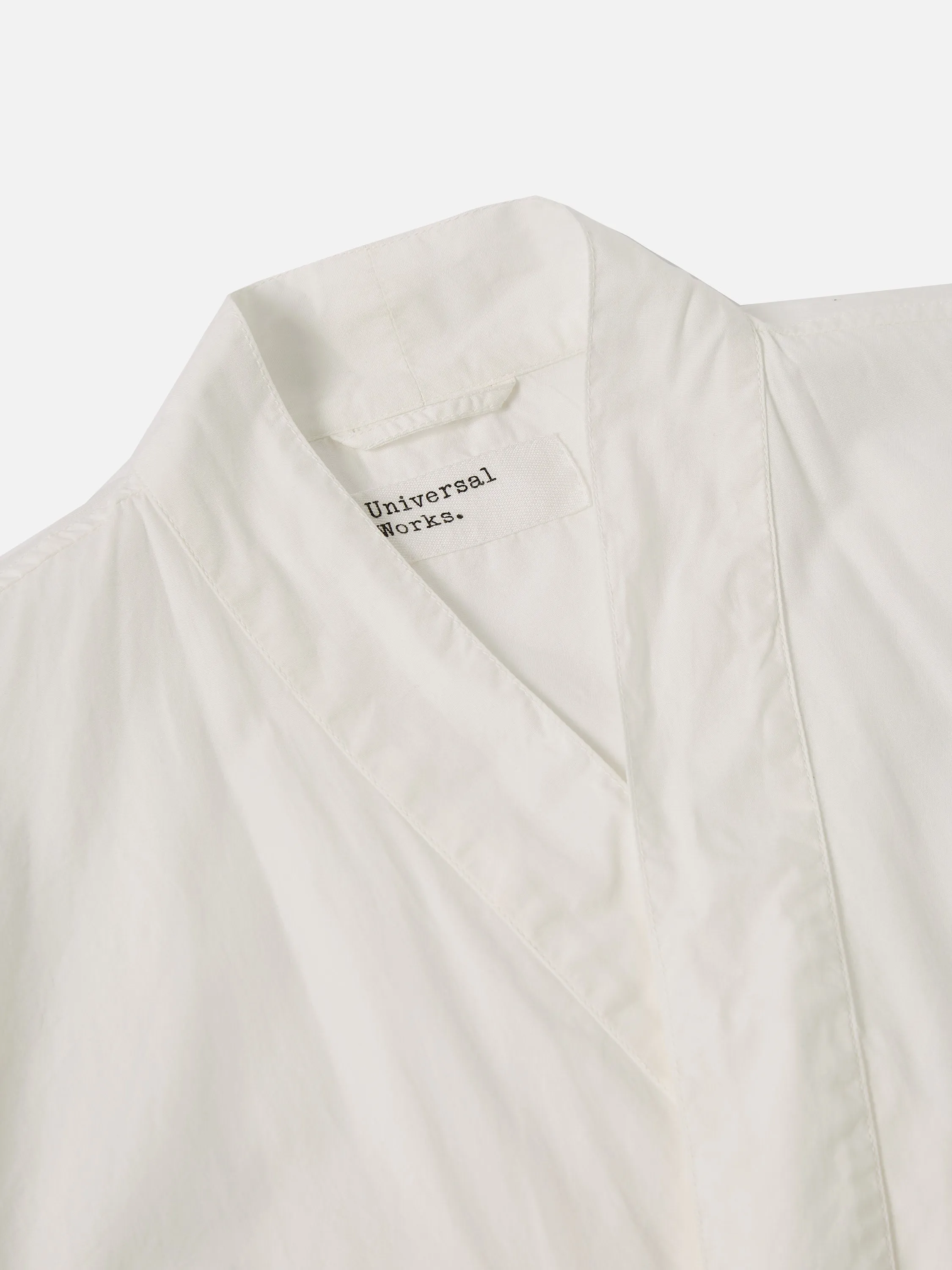 Universal Works Kyoto Work Jacket in Ecru Broad Cloth sold by Universal Works product image thumbnail 3