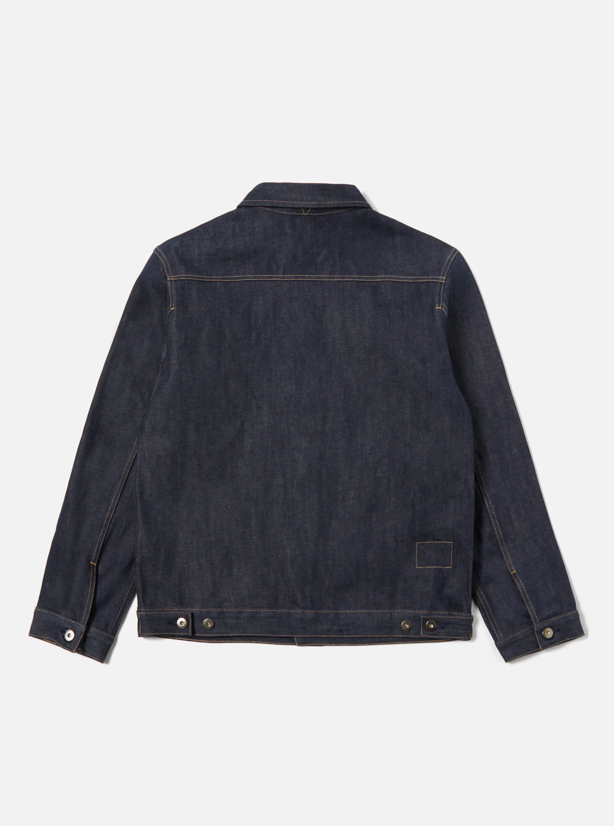 Indigo 13oz Selvedge Denim Trucker Jacket sold by Universal Works product image thumbnail 3