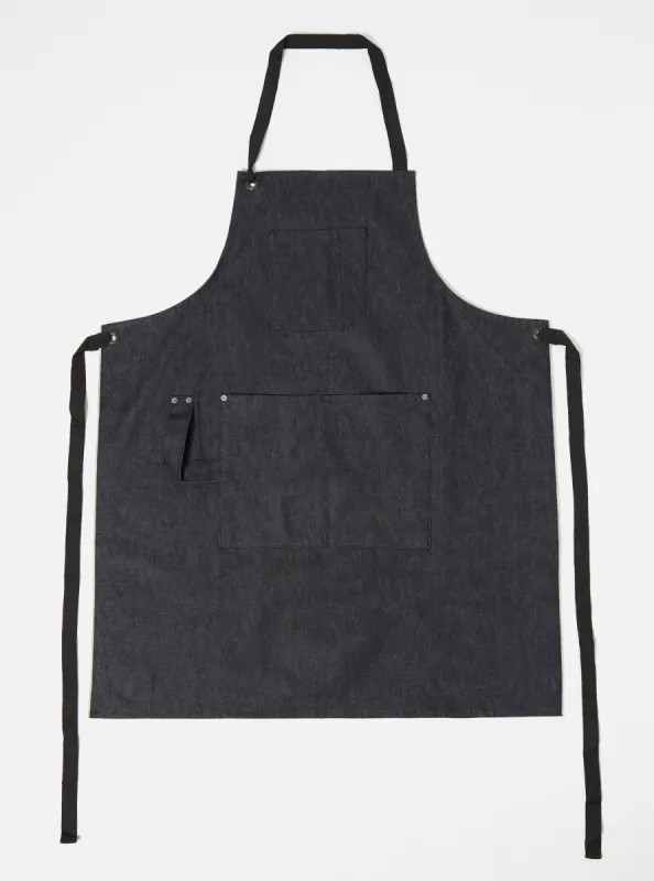 Universal Works Apron in Indigo Selvedge Denim sold by Universal Works