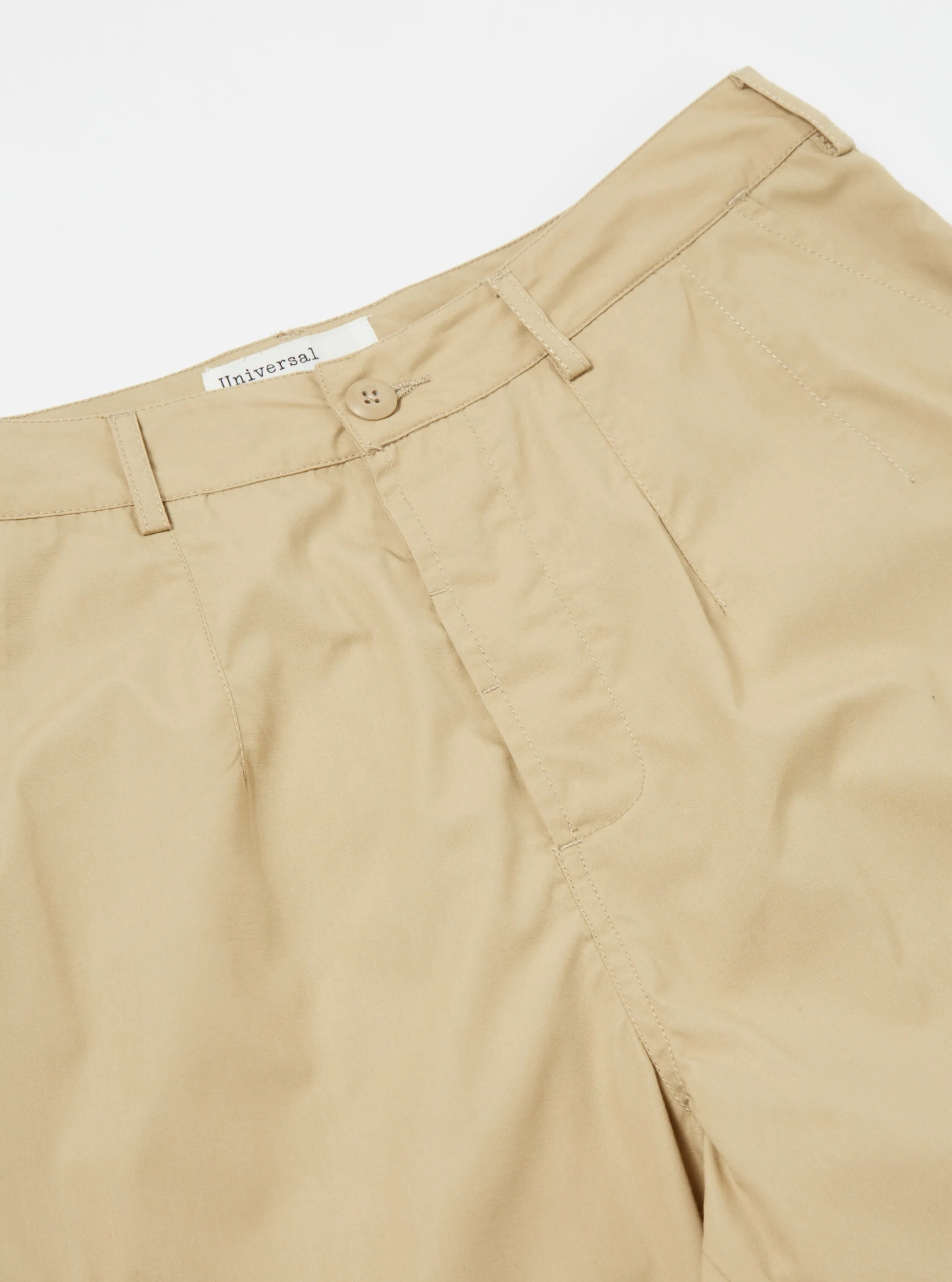 Universal Works Loose Cargo Pant in Sand Recycled Poly Tech sold by Universal Works product image thumbnail 4