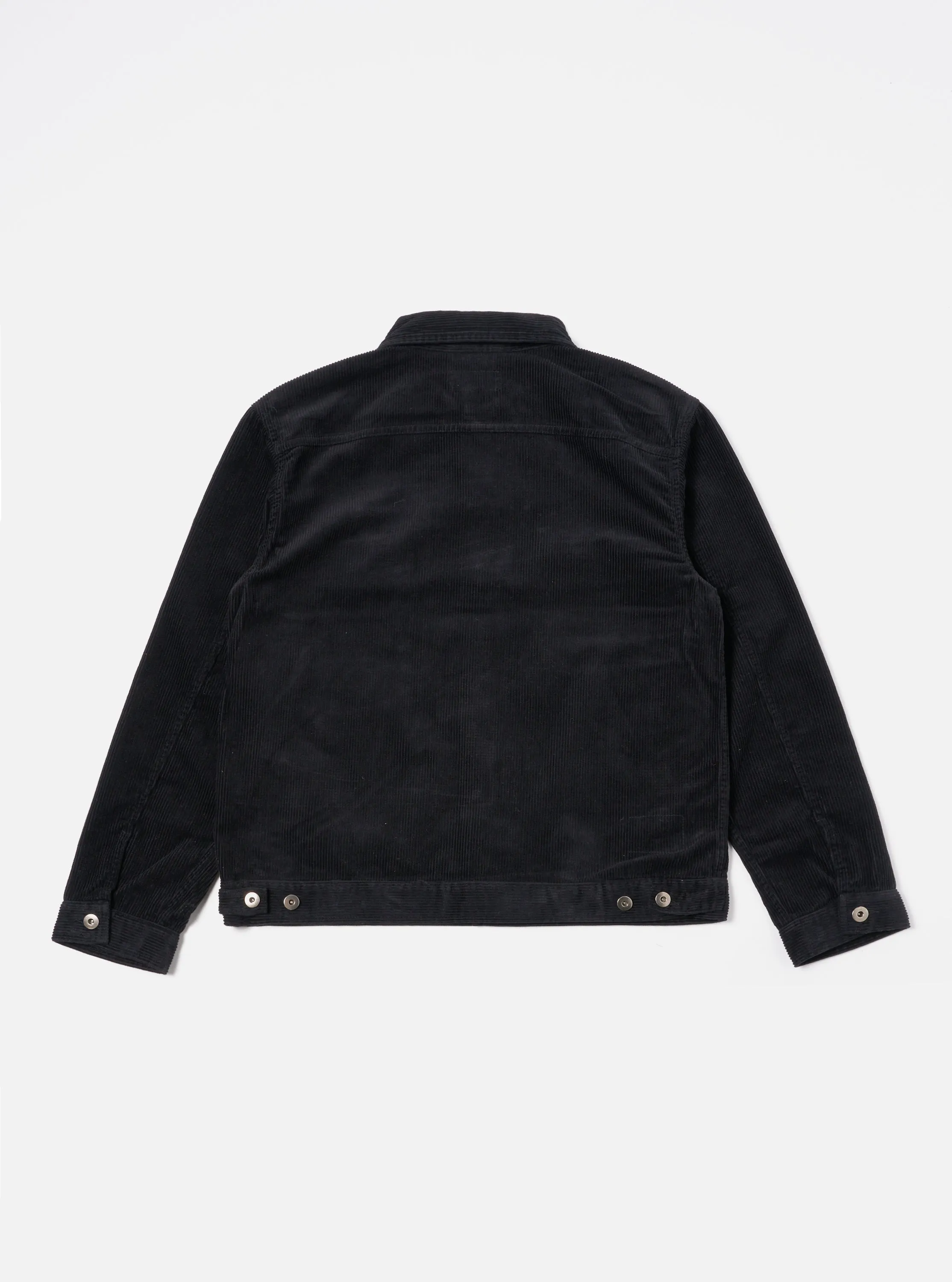 Universal Works Trucker Jacket in Black Cord sold by Universal Works product image thumbnail 2