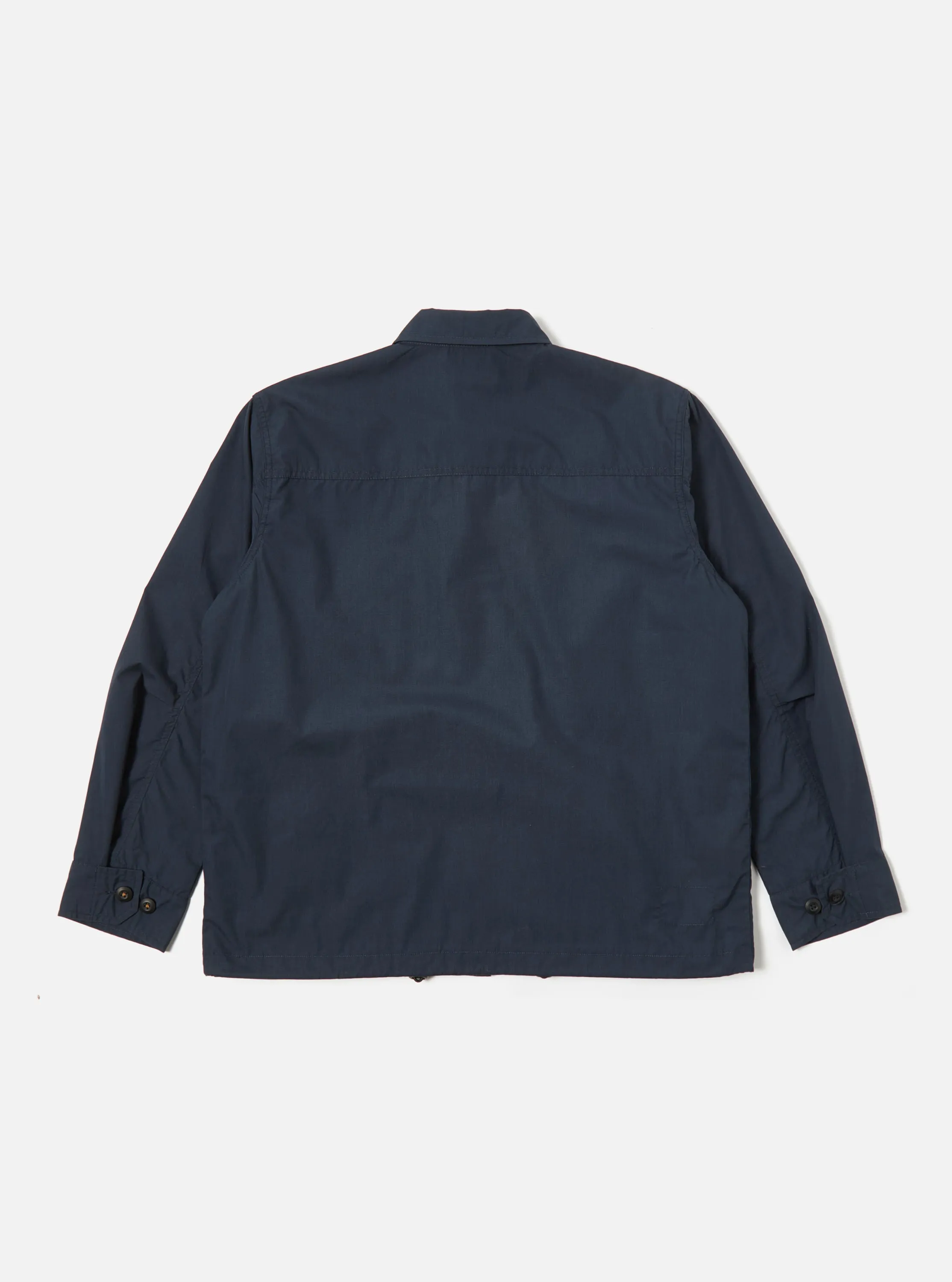 Universal Works Parachute Field Jacket in Navy Recycled Poly Tech sold by Universal Works product image thumbnail 3