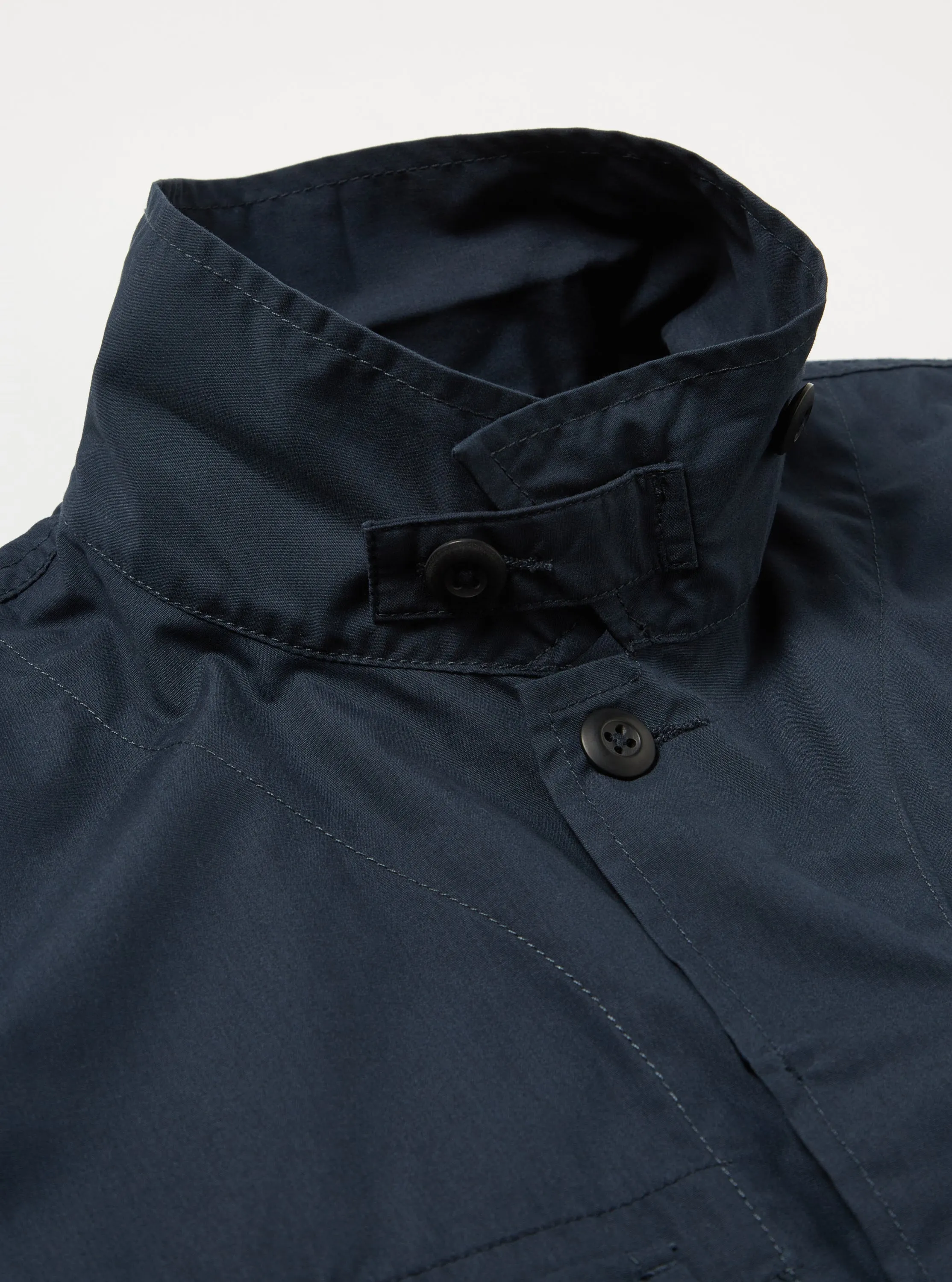 Universal Works Parachute Field Jacket in Navy Recycled Poly Tech sold by Universal Works product image thumbnail 5