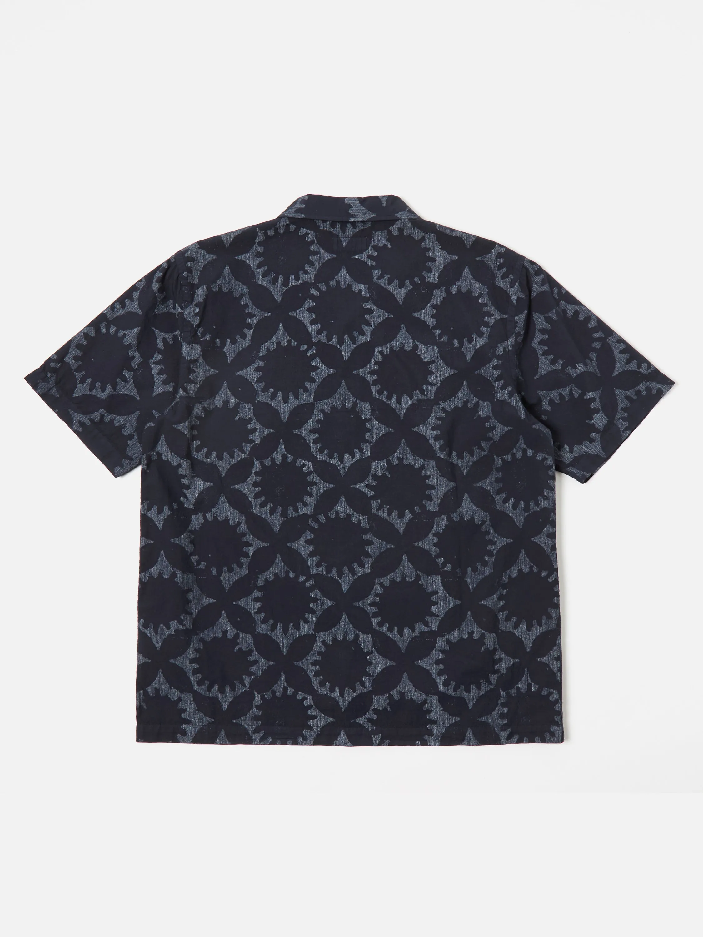 Universal Works Road Shirt in Navy Sun Print sold by Universal Works product image thumbnail 2