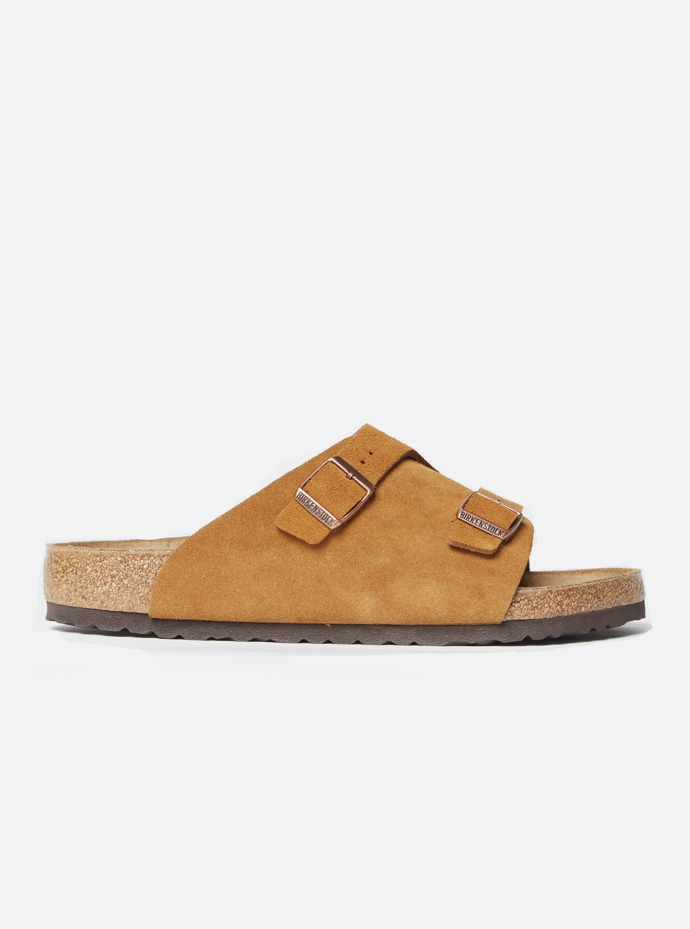 Birkenstock Zürich in Mink Suede sold by Universal Works