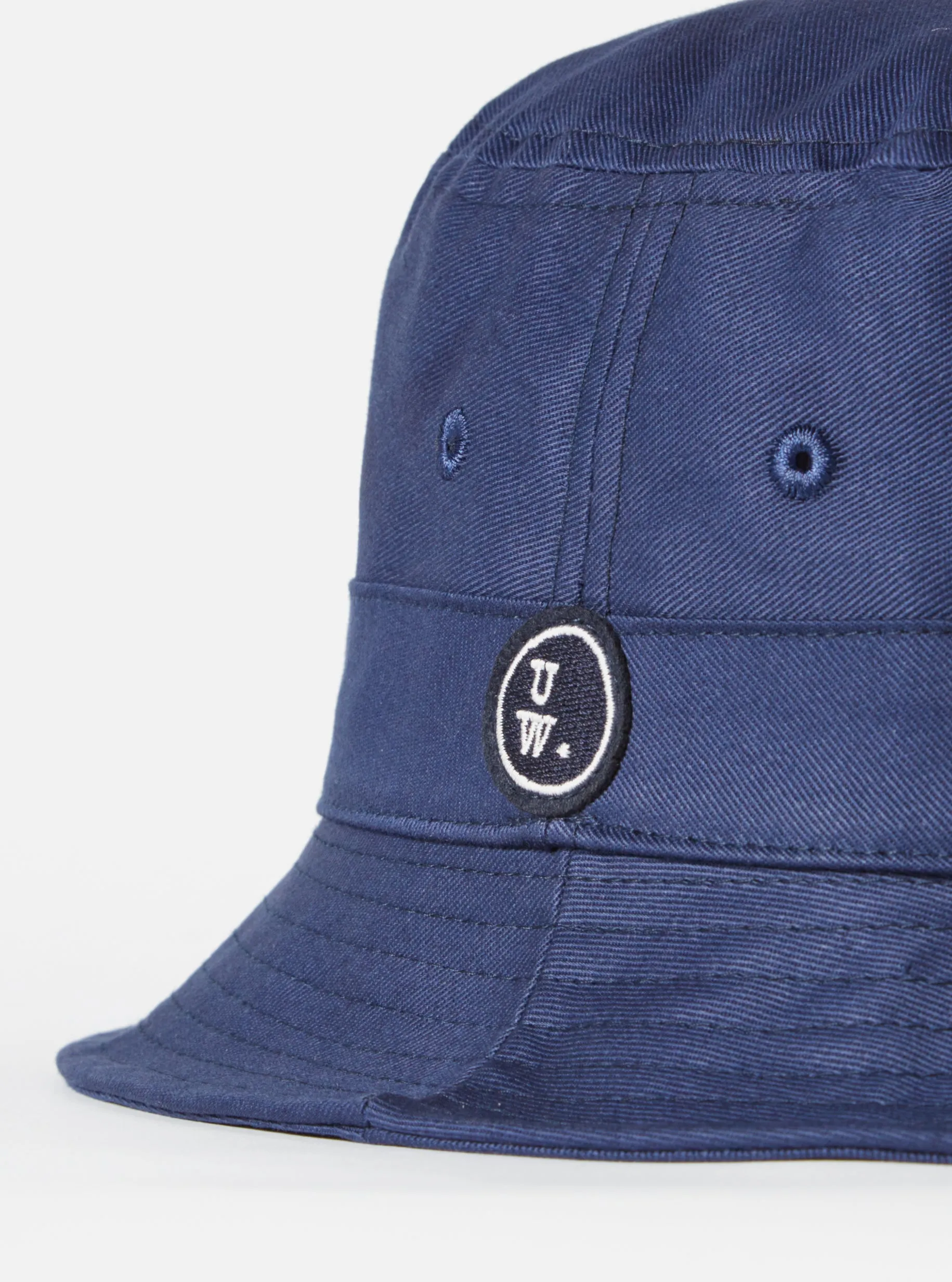 Universal Works Bucket Hat in Navy Twill Cotton sold by Universal Works product image thumbnail 3