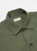 Universal Works Dockside Jacket in Olive Slub Sateen sold by Universal Works