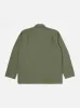 Universal Works Dockside Jacket in Olive Slub Sateen sold by Universal Works