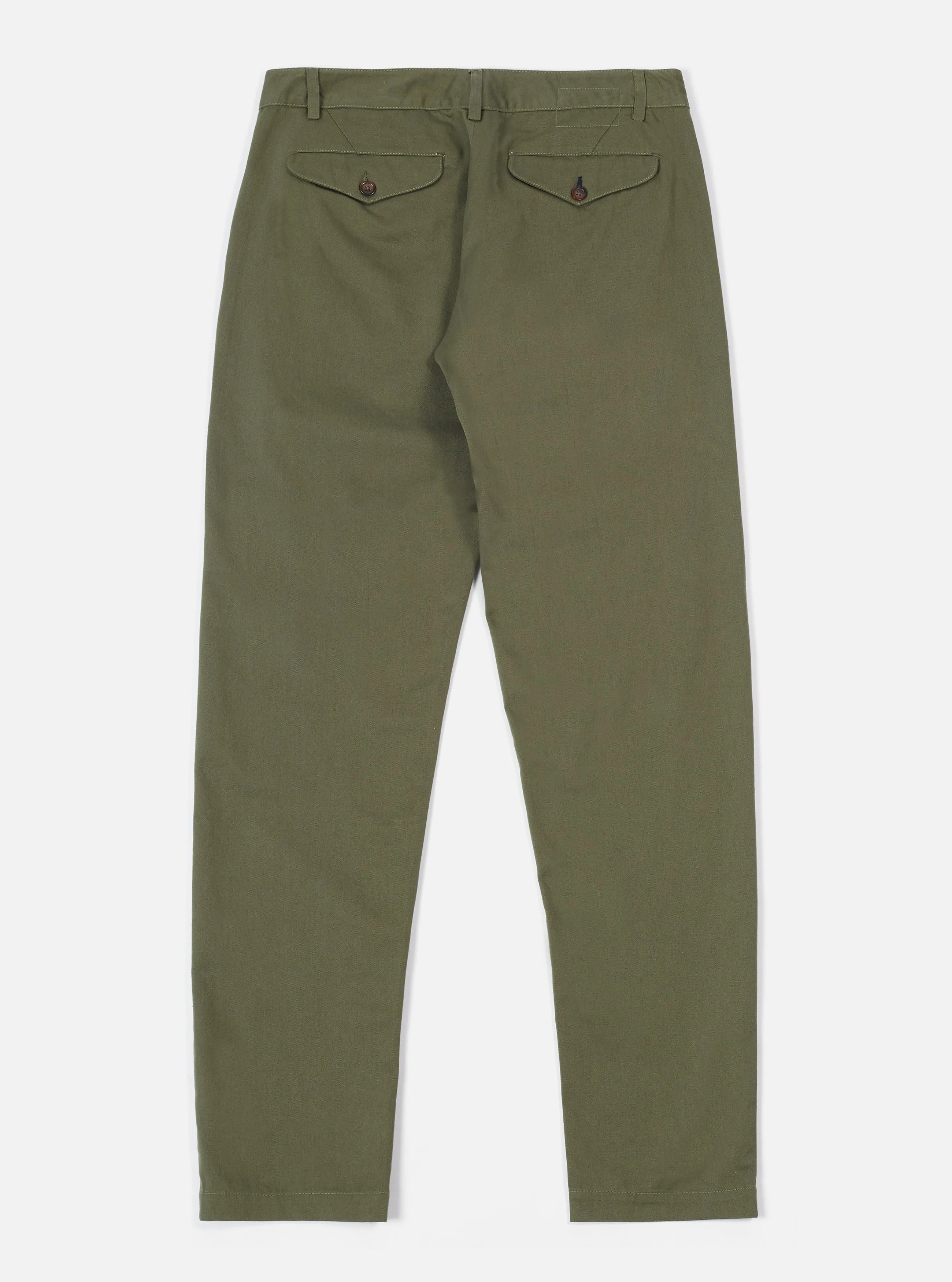 Universal Works Aston Pant in Light Olive Twill sold by Universal Works product image thumbnail 2