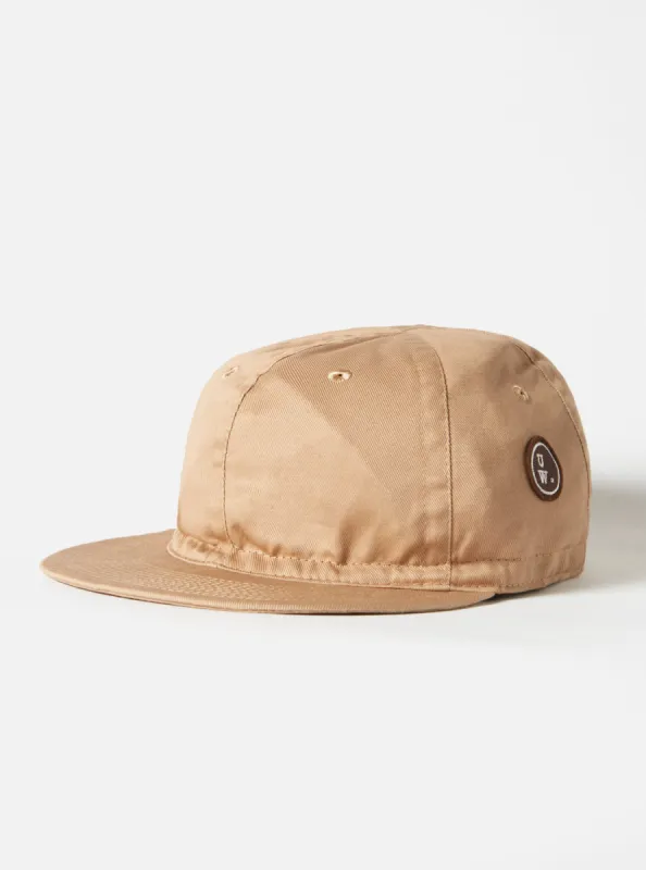 Universal Works Mechanics Hat in Summer Oak Twill Cotton sold by Universal Works