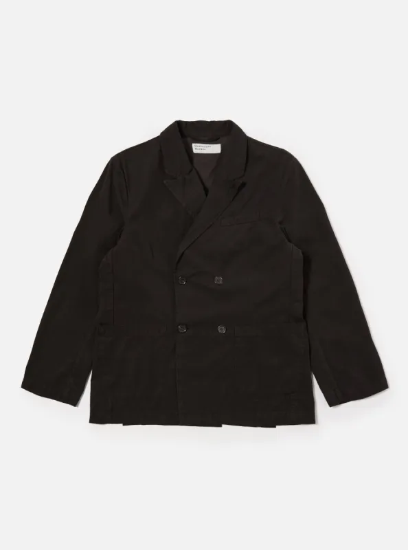 Universal Works Manor Jacket in Licorice Summer Canvas sold by Universal Works