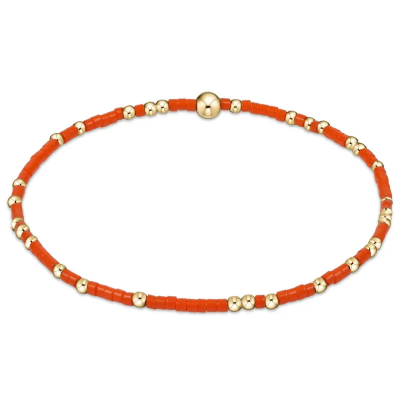 Gameday Hope Unwritten Bracelet - Bright Orange sold by enewton