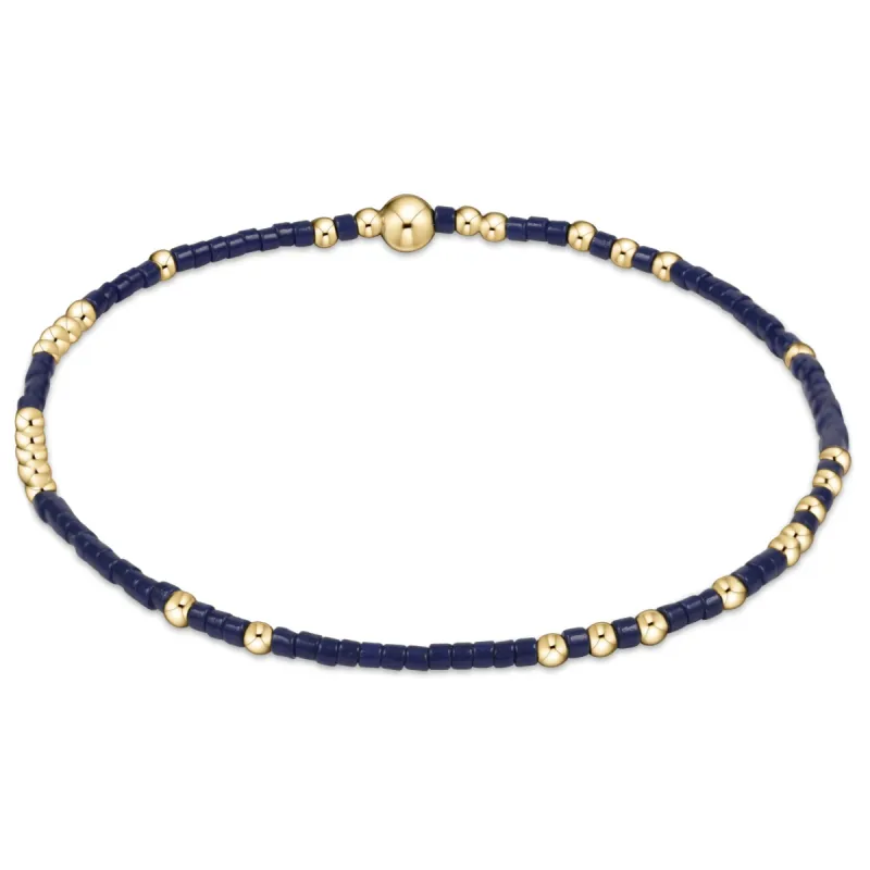 Gameday Hope Unwritten Bracelet - Navy sold by enewton