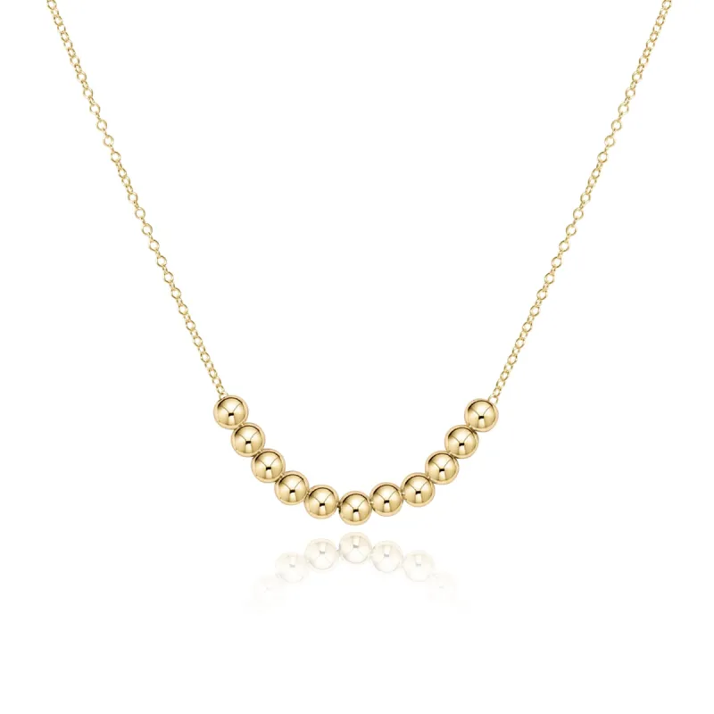 16" Necklace Gold - Classic Beaded Bliss sold by enewton