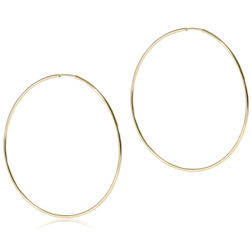 Endless Gold 2" Hoop sold by enewton