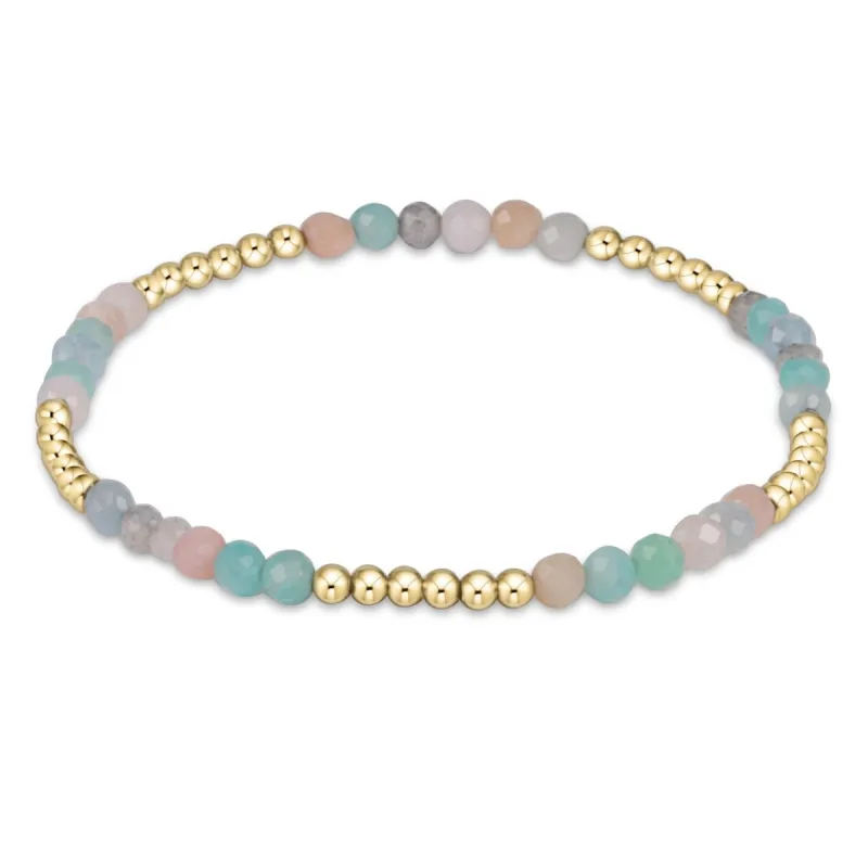 Blissful Pattern 2.5mm Bead Bracelet - Hot Mess sold by enewton