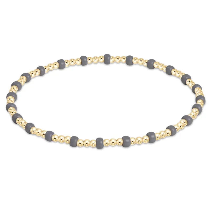 Gameday Hope Gold Sincerity Bracelet - Grey sold by enewton