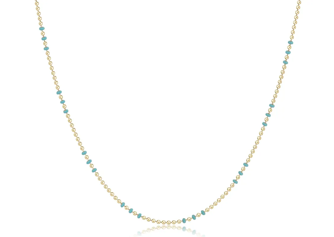 15" Choker Hope Joy - Turquoise sold by enewton