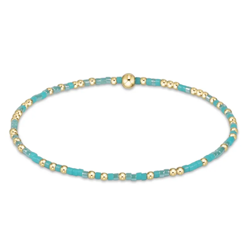 Hope Unwritten Bracelet - Turq it Girl sold by enewton