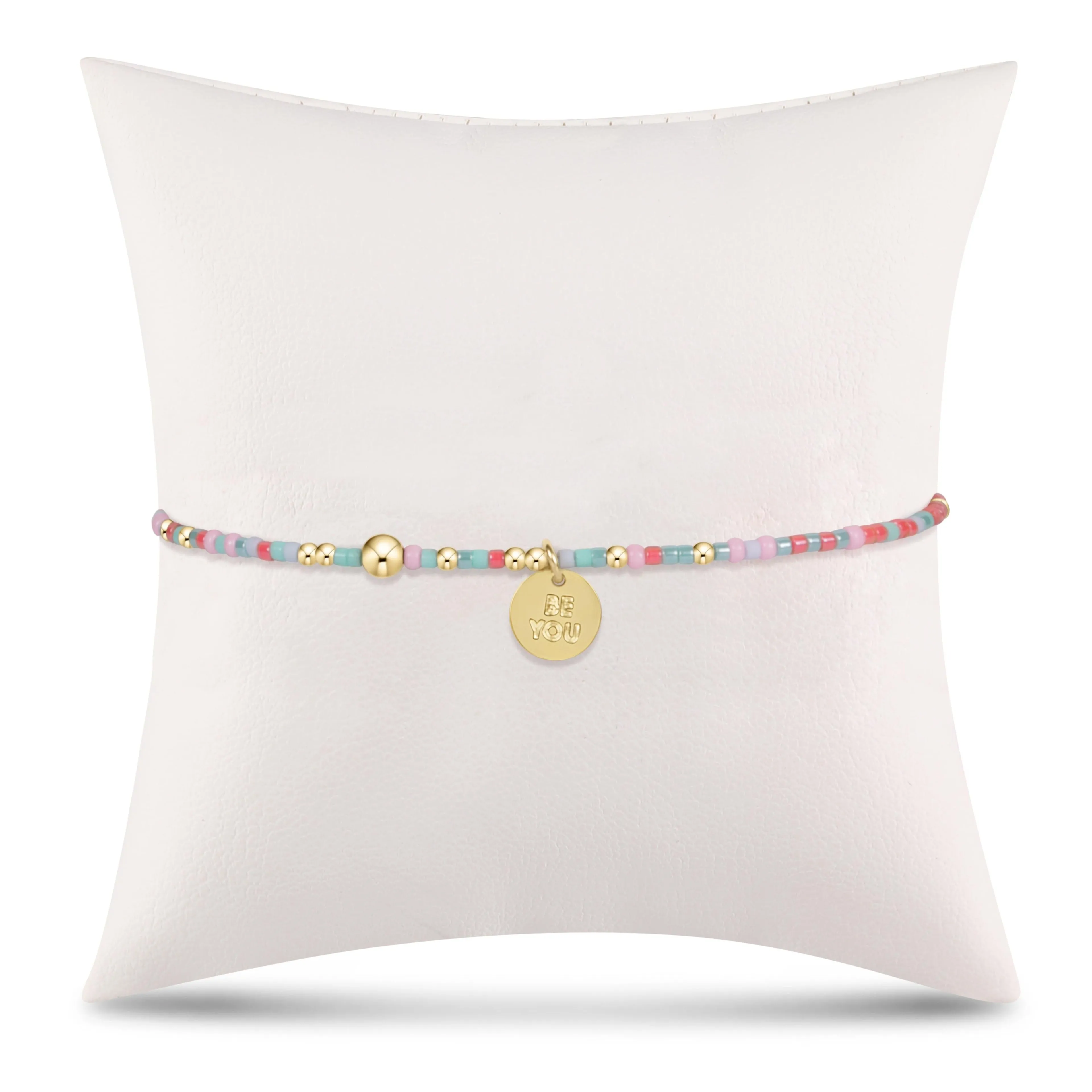 egirl Hope Unwritten Bracelet- Anything is Popsicle- be you. Small Gold Disc sold by enewton