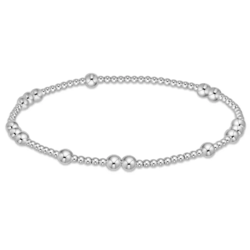 Hope Unwritten 4mm Bead Bracelet - Sterling sold by enewton