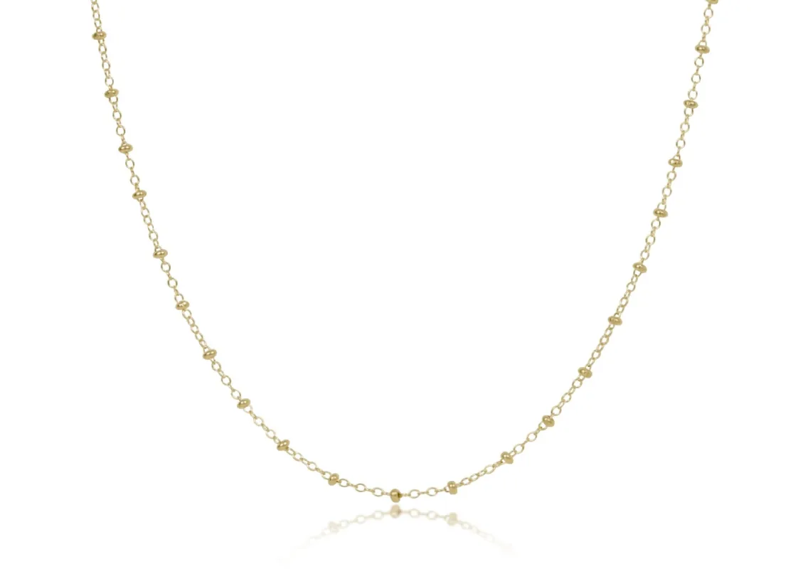 Choker Simplicity Chain Gold - Classic 2mm Gold sold by enewton