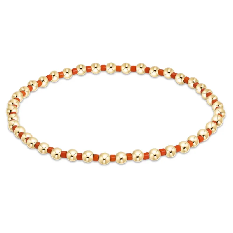 Hope Grateful Bracelet - Bright Orange sold by enewton