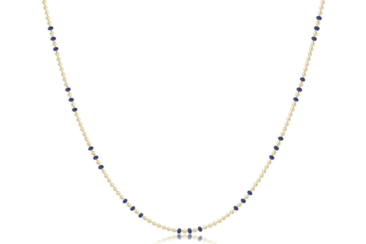 15" Choker Hope Joy - Navy sold by enewton