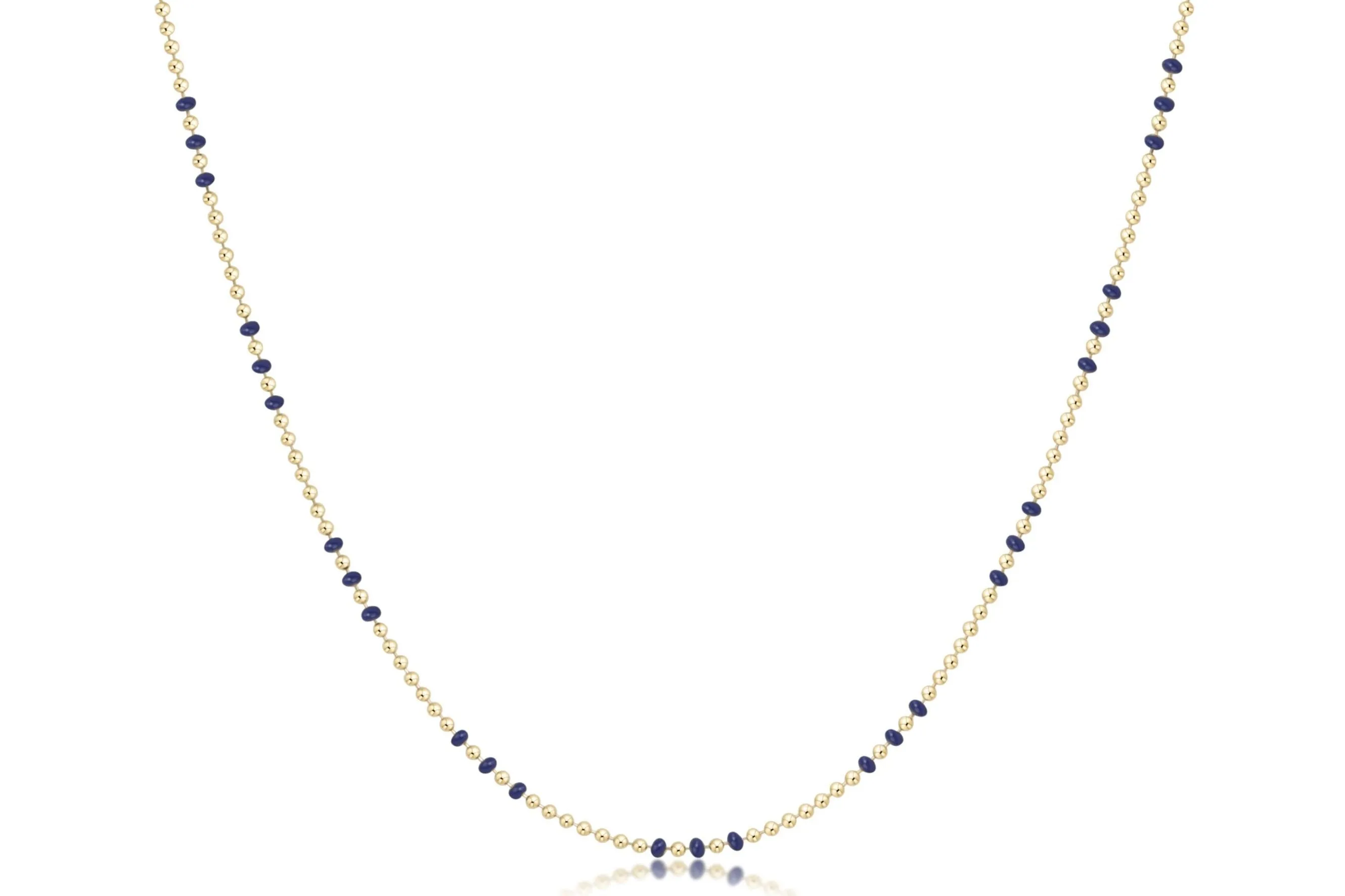 15" Choker Hope Joy - Navy sold by enewton