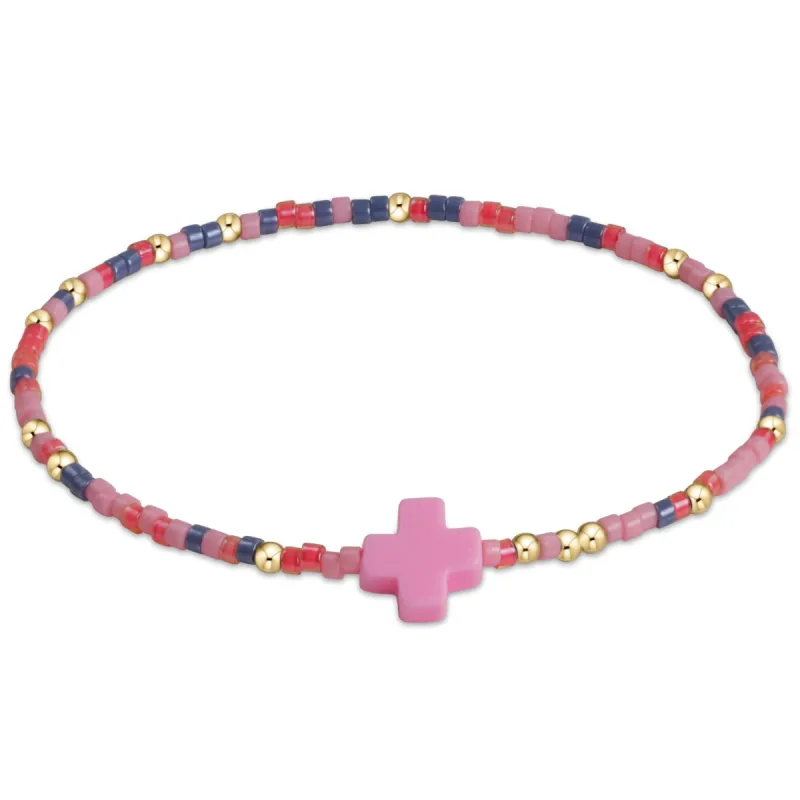 egirl Hope Unwritten Signature Cross Bracelet - You're Gum-Believable sold by enewton