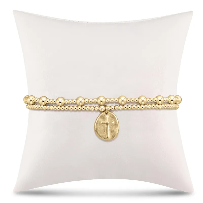 e's inspire small gift stack - gold sold by enewton