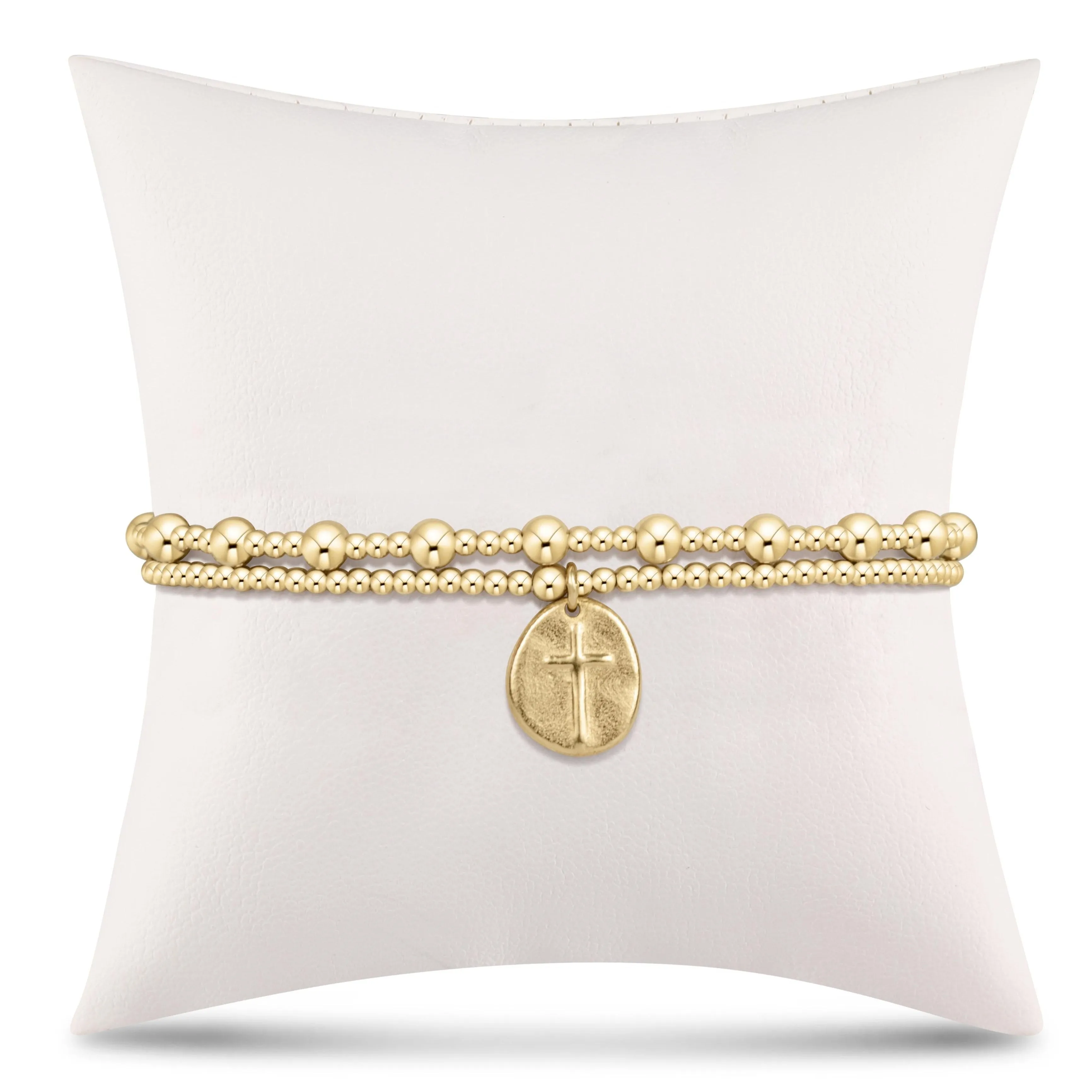 e's inspire small gift stack - gold sold by enewton