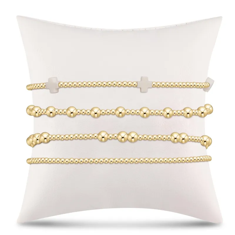 e's go-to gift stack - gold sold by enewton