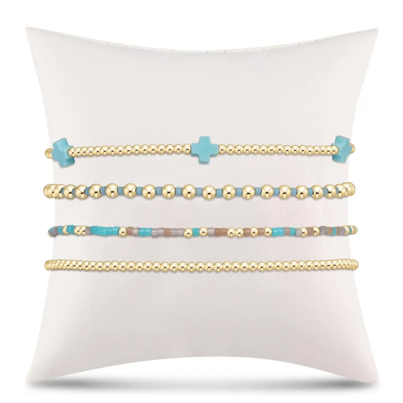 e's go-to gift stack - turquoise sold by enewton