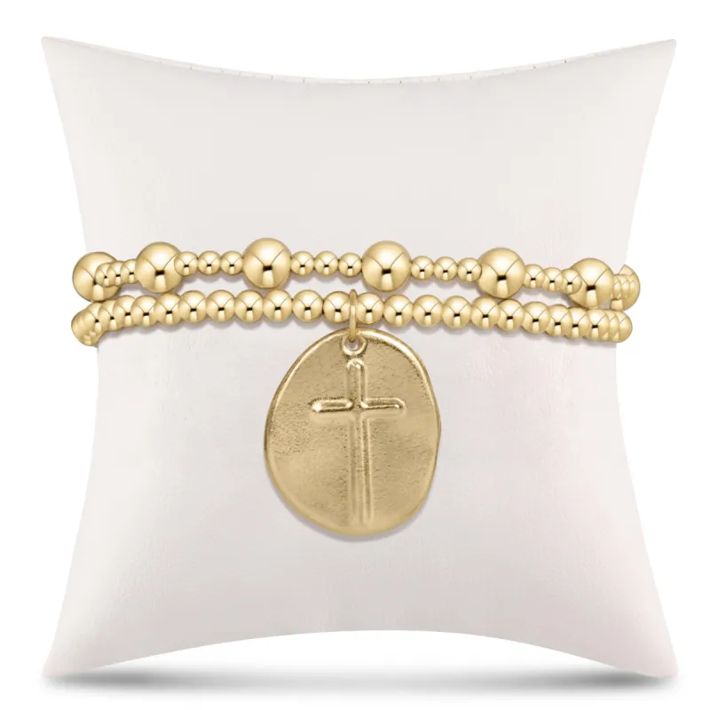 e's inspire gift stack - gold sold by enewton