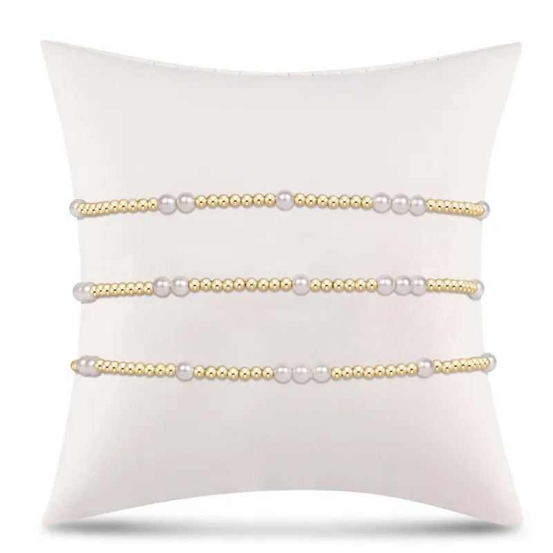 hope unwritten pearl stack - 3mm sold by enewton